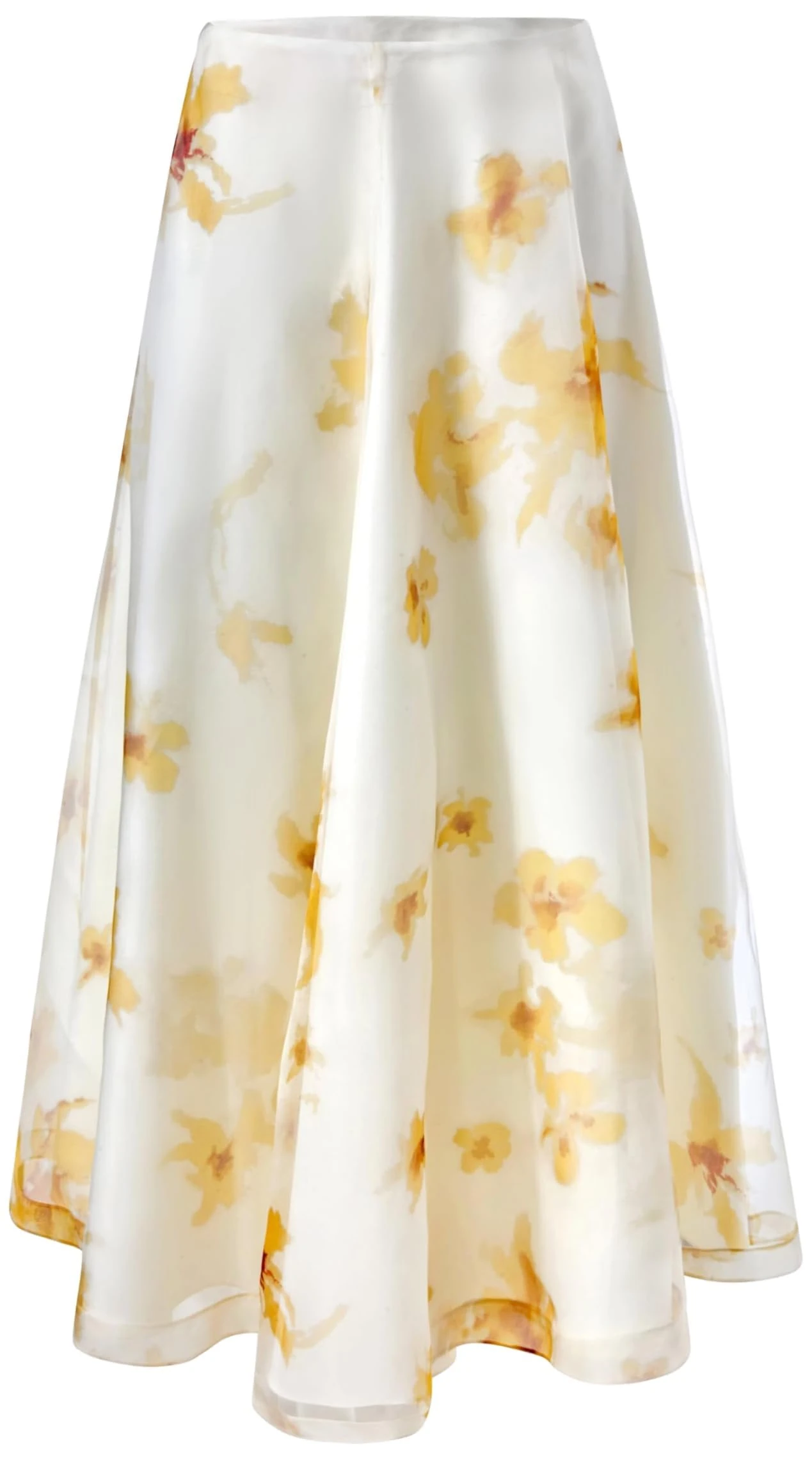 Altuzarra, Varda Skirt, 10, Ivory Flowers