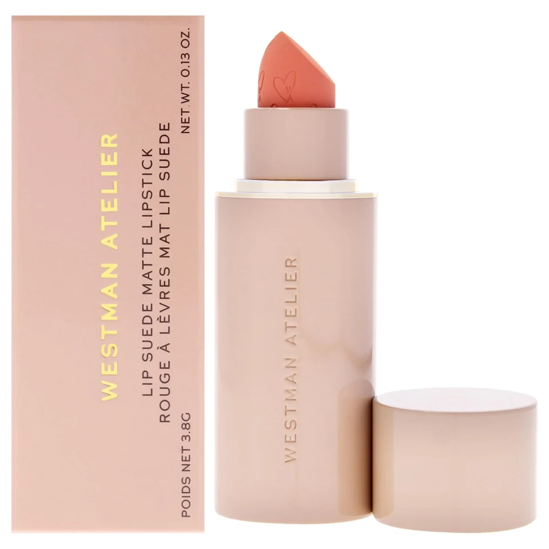 Lip Suede Matte Lipstick - Lacker by Westman Atelier for Women - 0.13 oz Lipstick