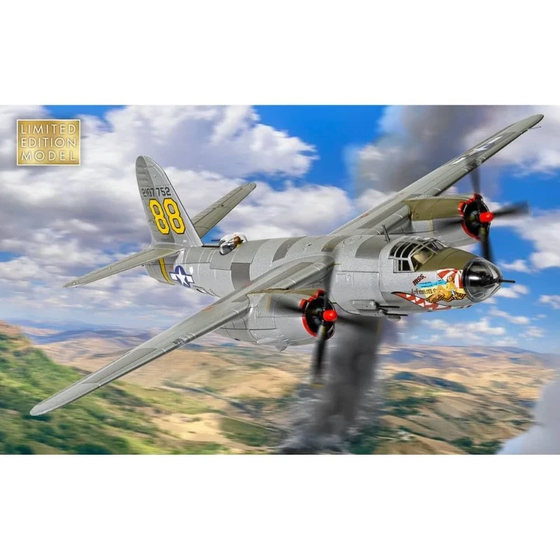 Corgi AA29502 Martin B-26C-45-MO Marauder, 42-107752 B/N 88 'Miss Arkansas, 444th BS / 320th BG USAAF, Sardinia, August 1944, Die-cast model for adults and collectors