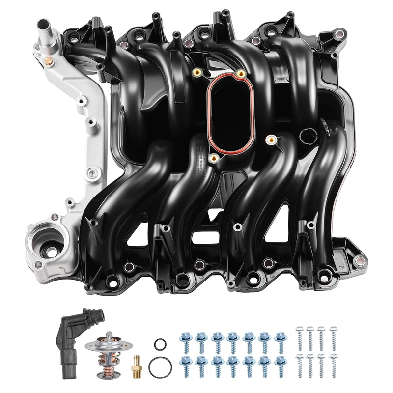 VEVOR Intake Manifold, with Gasket, Engine Intake Manifold Assembly Compatible with 2000-2004 Ford F150/F250/F350, Replace 615-188, AC2Z-9424-A, 2L1Z-9424-AA, 4C2Z-9424-CA, 5C2Z-9424-AA, 9C2Z-9424-AA - Image 1