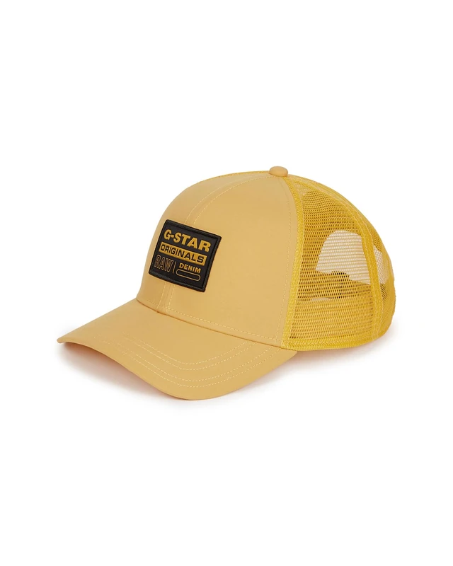 G-STAR Embro Baseball Trucker Cap, Men's Baseball Cap, Color Yellow