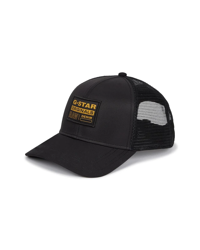 G-STAR Embro Baseball Trucker Cap, Men's Baseball Cap, Color Black