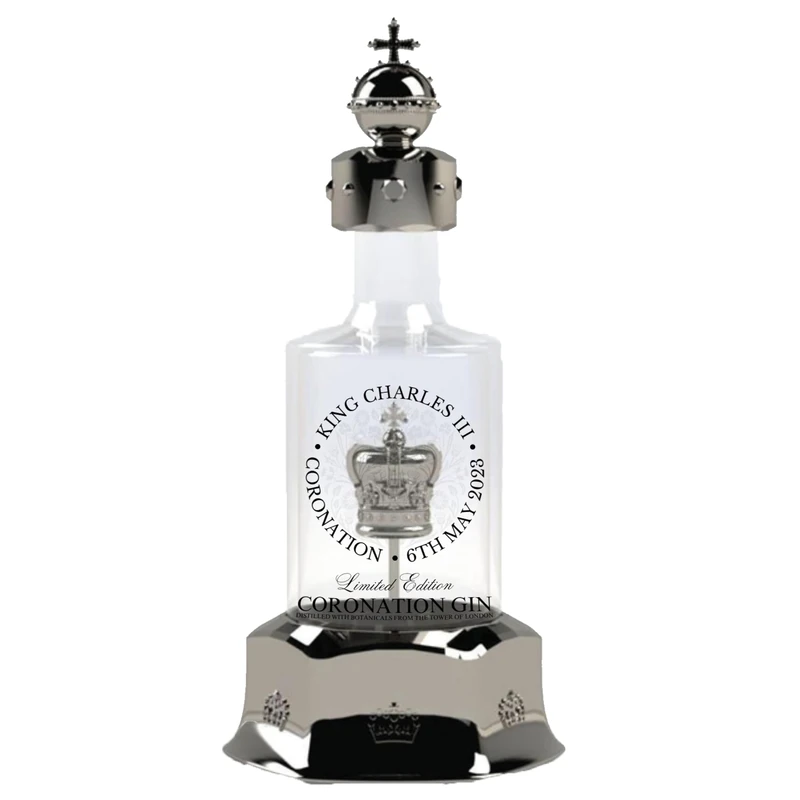 King Charles III limited edition Coronation Gin 70cl - Image 1