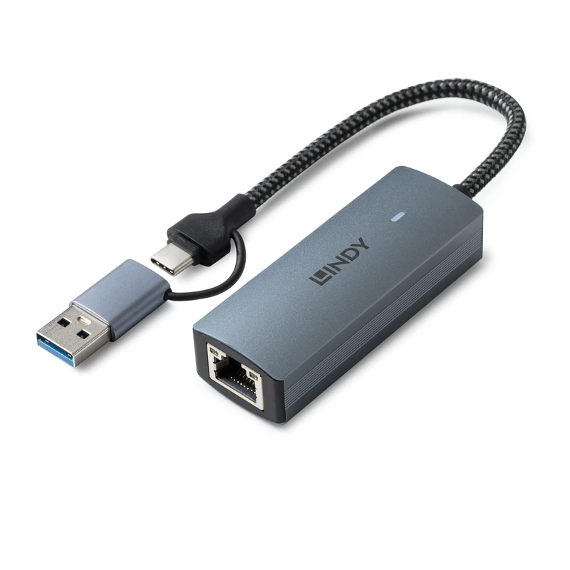 Lindy - USB 3.2 Gen 1 to 5G Ethernet Converter