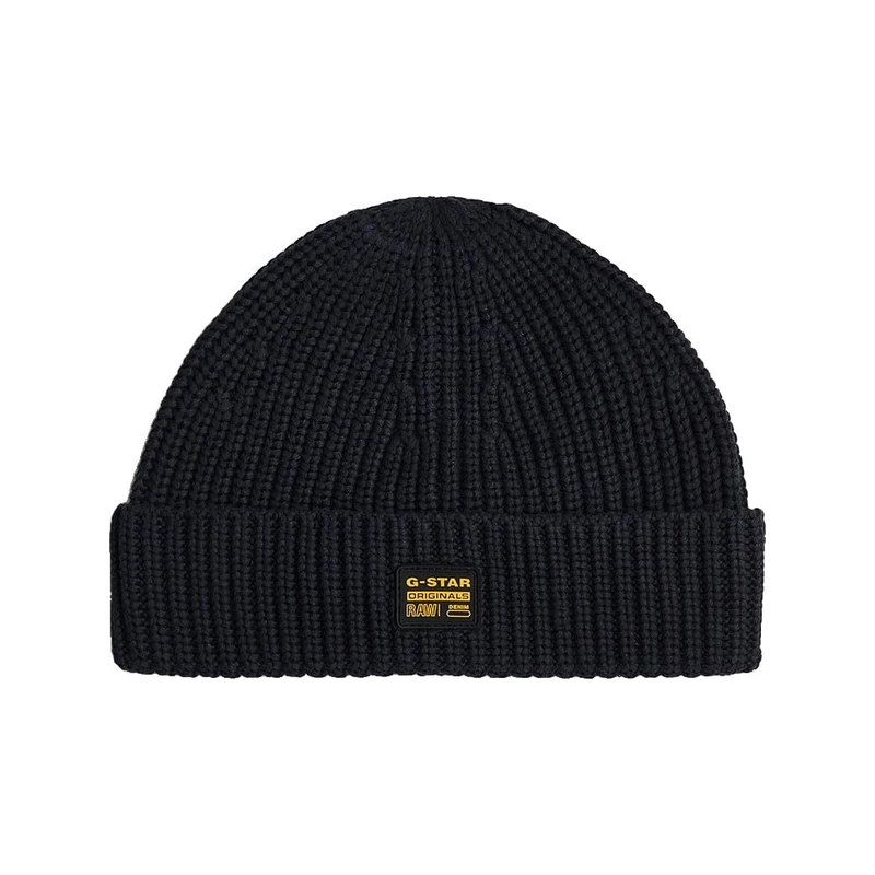 G-STAR Originals Fisherman Beanie, Men's Beanie, Color Blue