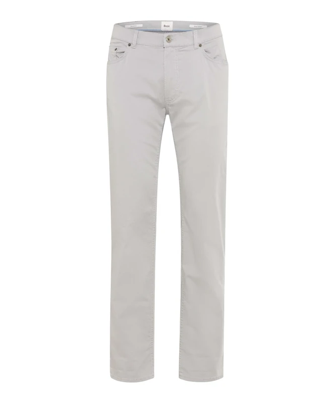 BRAX Men's Marathon Five-Pocket Trouser, 07 Platinum, 34 W/34 L