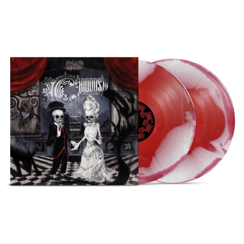 Chiodos Bone Palace Ballet: Grand Coda Vinyl - Red & White - Image 1