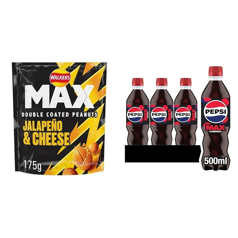 Max Strong Nuts Jal&Cheese175g (Case of 8)