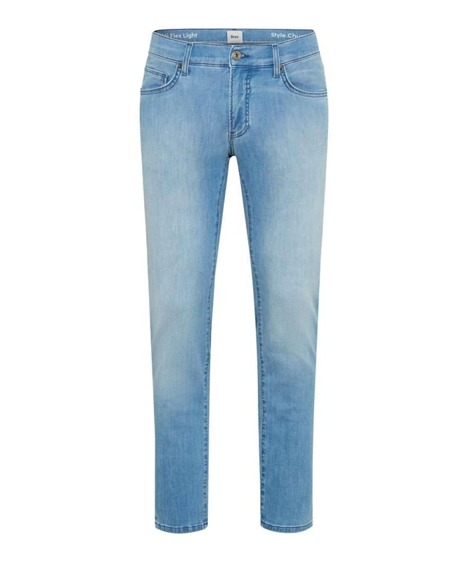 BRAX Men's Hi-Flex Light Jeans, 27 Sky Blue Used, 35W x 34L