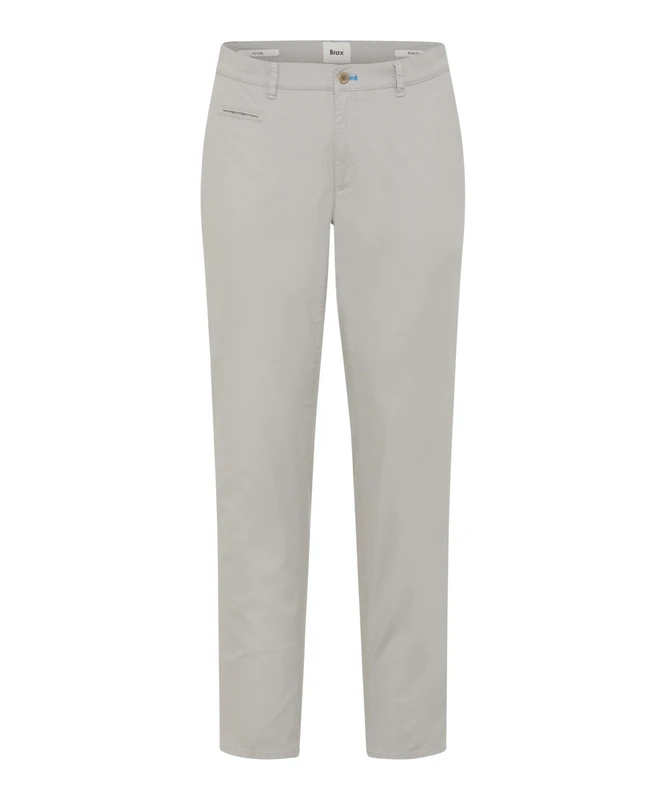 BRAX Men's Hi-Flex Structure Chino Trouser, 076 Platinum, 32 W/36 L