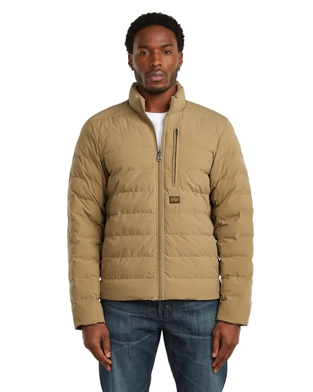 G-STAR Foundation Liner Jacket, Men's Jacket, Color Beige, Size XL - Image 1