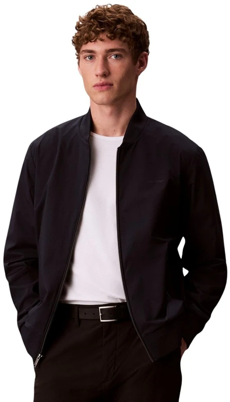 Calvin Klein Men's LS MATTE BOMBER JACKET Jackets, BLUE (Sky Captain), XS