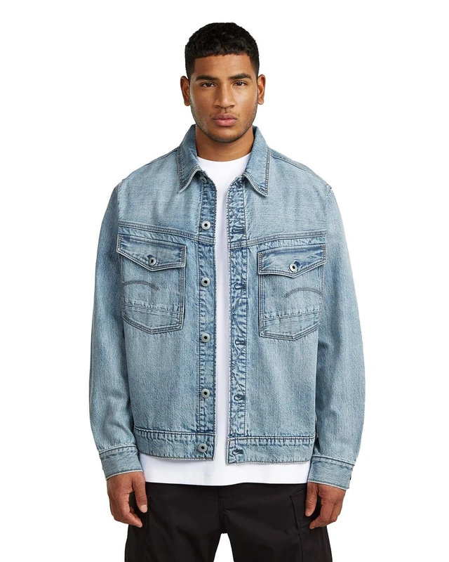 G-STAR Dakota Jacket, Men's Jacket, Color Blue, Size XS