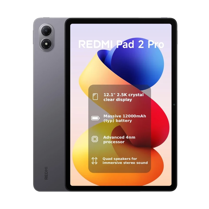 Xiaomi Redmi Pad 2 Pro 8+256 Graphite Gray (No power adapter included)