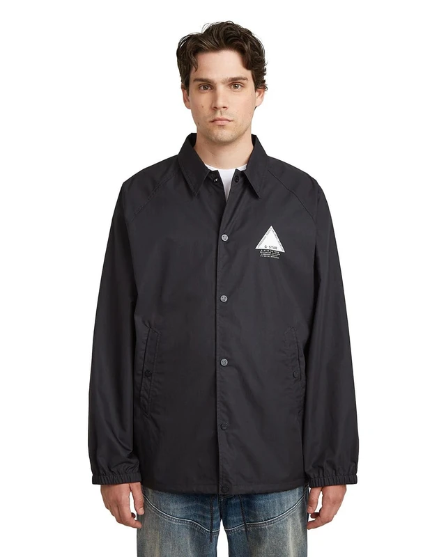 G-STAR Coach jkt, Men's Jacket, Color Black, Size M