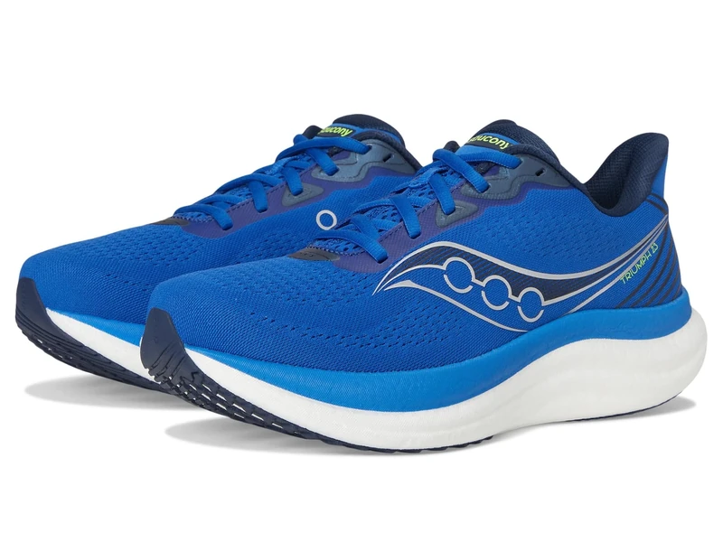 Saucony Men's Triumph 23 Sneaker, Navy, 9.5 UK