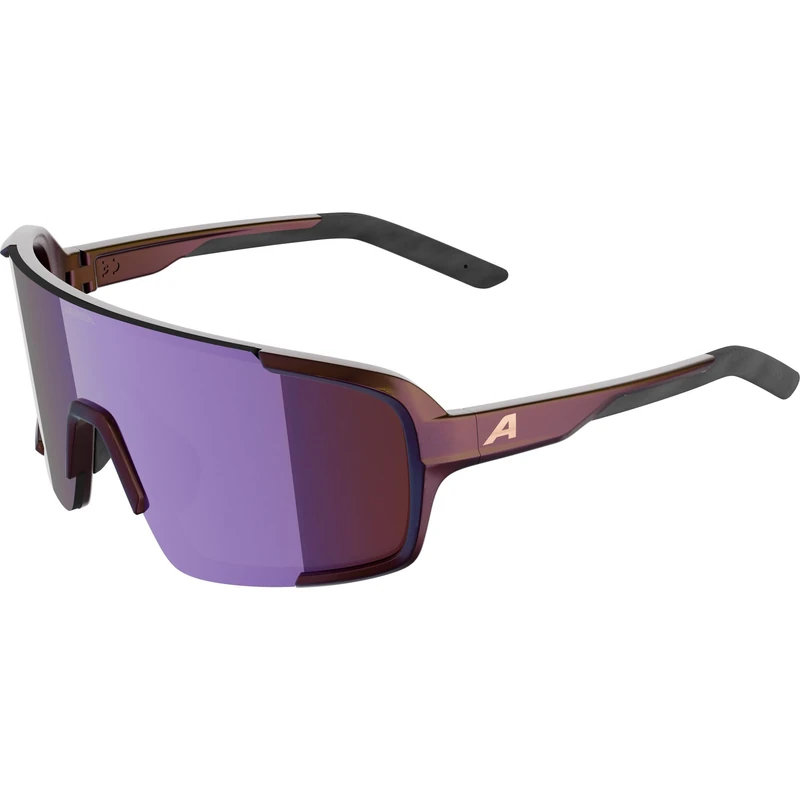 ALPINA LUMIN, adult sunglasses - black-purple metallic matt - M