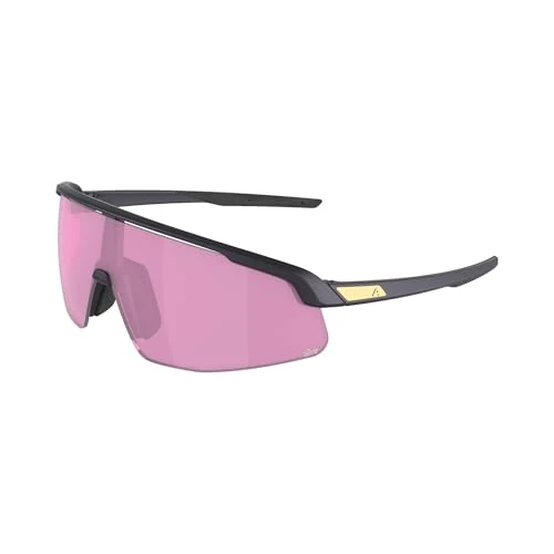 ALPINA TURBO PRO S Q-LITE, adult sports glasses - gun matt - S