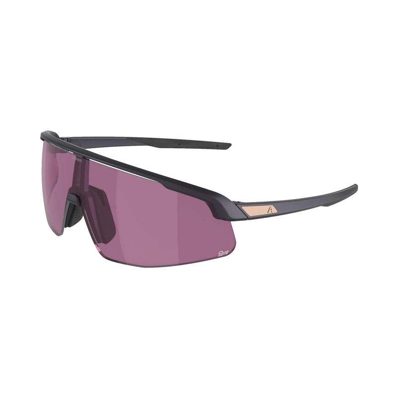 ALPINA TURBO PRO Q-LITE, adult sports glasses - gun matt - M