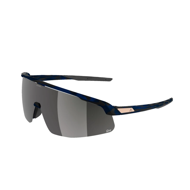 ALPINA TURBO PRO Q-LITE, adult sports glasses - havana-black-blue matt - M