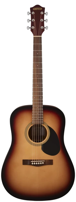 Gretsch Prelude™ D100 Dreadnought Acoustic, Sunburst. Ideal Guitar for Beginners.