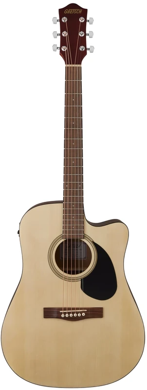 Gretsch Prelude™ D100CE Dreadnought Electro-Acoustic, Natural. Ideal Guitar for Beginners