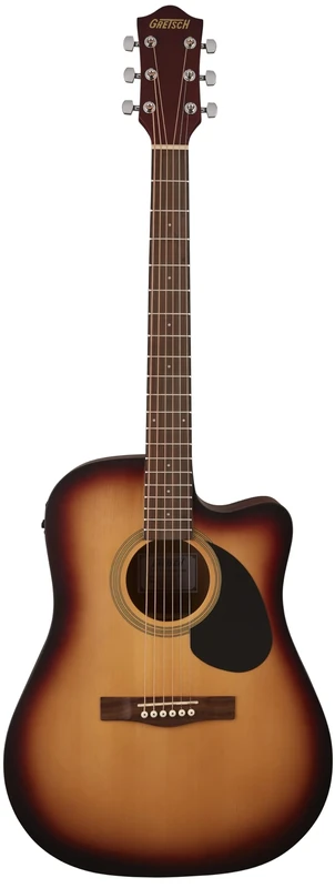 Gretsch Prelude™ D100CE Dreadnought Electro- Acoustic, Sunburst. Ideal Guitar for Beginners