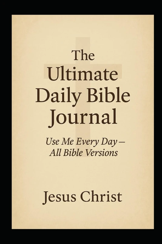 The Ultimate Daily Bible Journal: Use Me Every Day — All Bible Versions