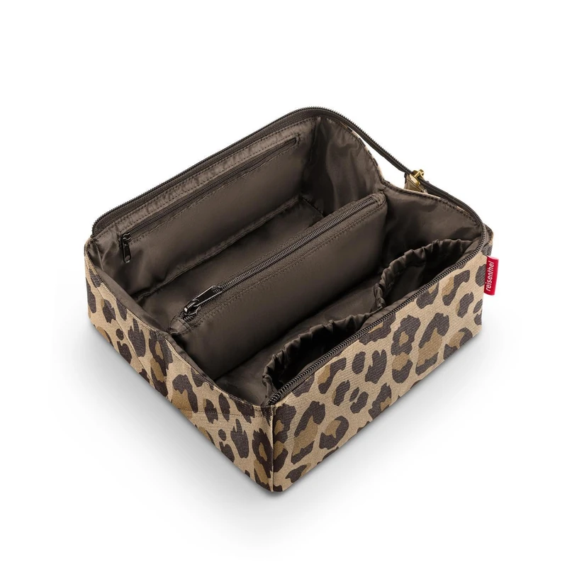 reisenthel fold case Leo Macchiato Boxy Cosmetic Case Ideal Travel Companion with Lots of Storage Space 2 Inner Pockets for More Order