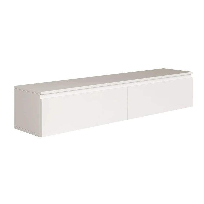 [P-317-072197-001-MMR] Szafka RTV Bemmi wisząca 150 cm Biały - Image 1