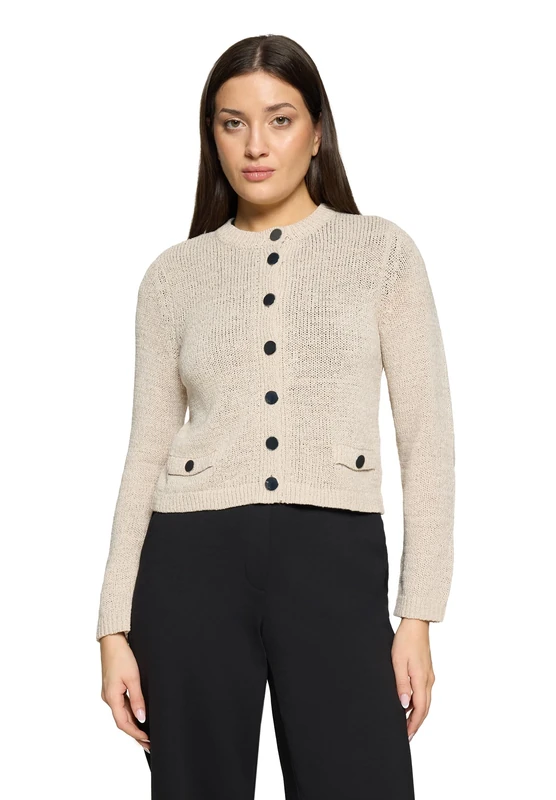 Betty Barclay Women's Cardigan Light Beige - Image 1