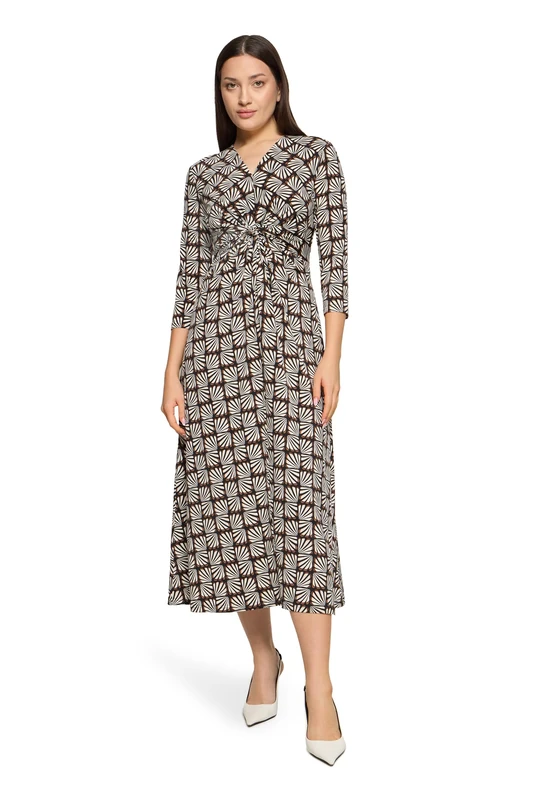 Betty Barclay Women's Dress Cream/Black