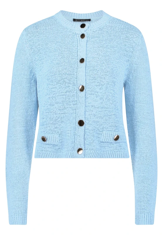 Betty Barclay 5429/1869 Cardigan, Powder Blue, 52 Women's