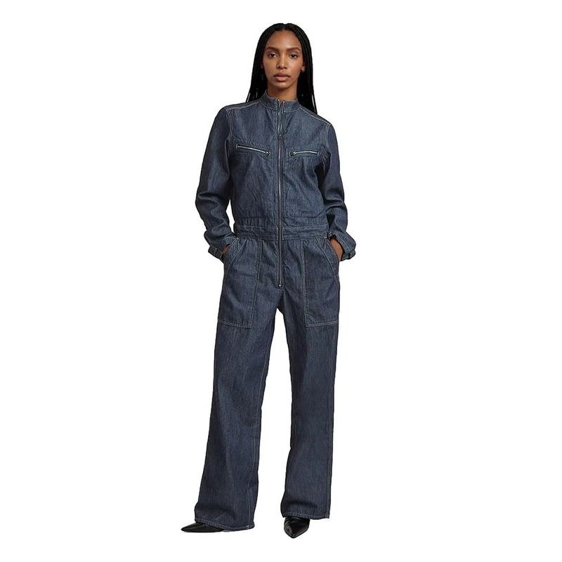 G-Star Flight Jumpsuit ls wmn, Size XXL, Color Blue