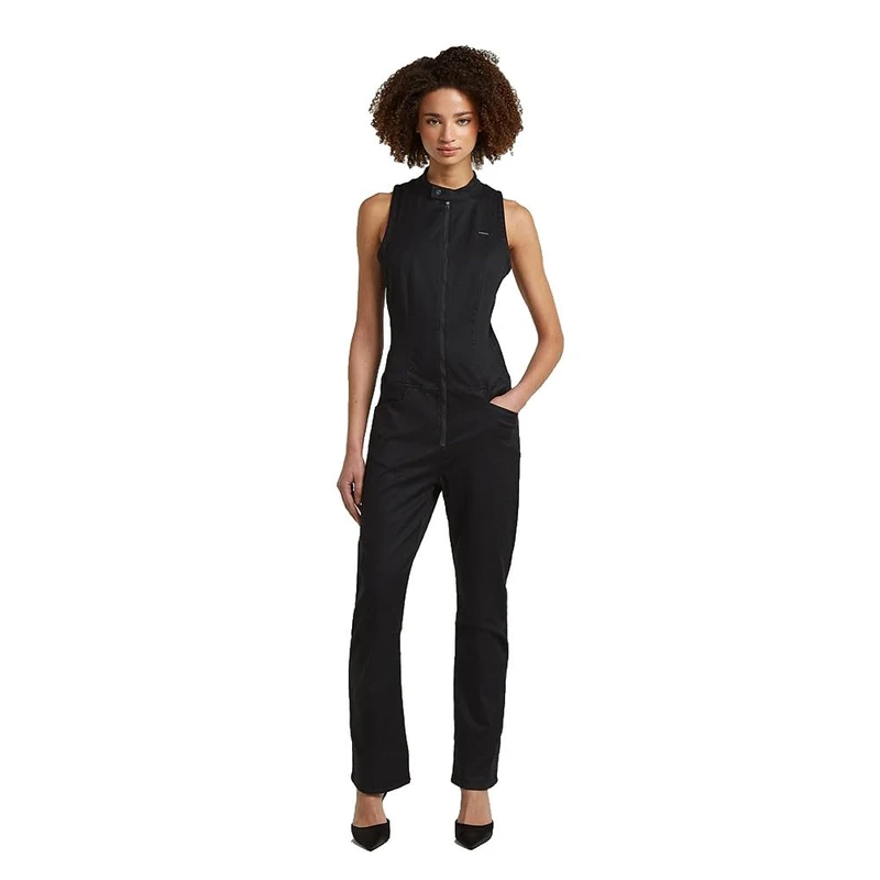 G-Star Lynn jumpsuit sl wmn, Size XL, Color Black
