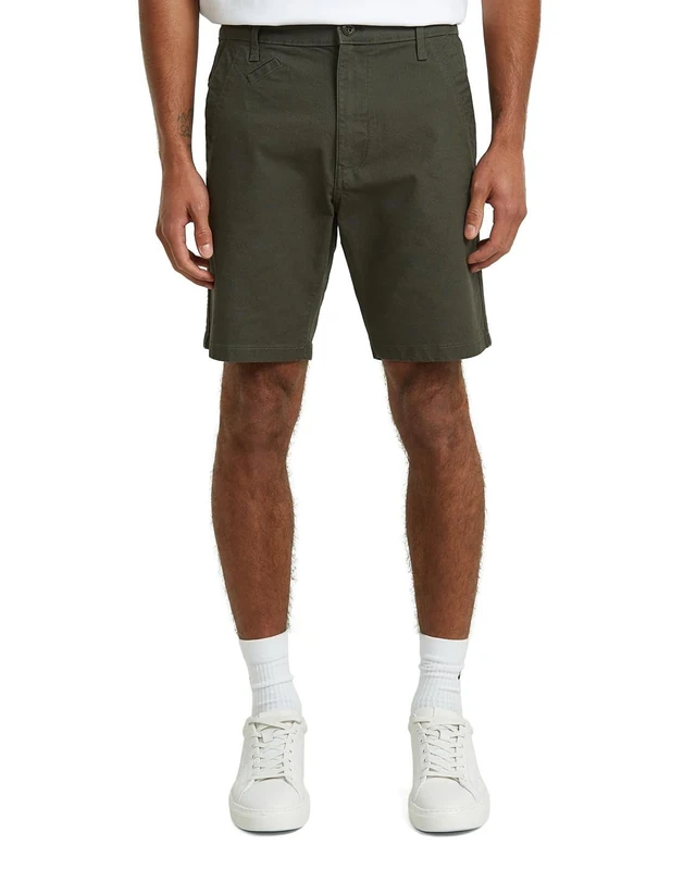 G-STAR Bronson 3.0 Slim Chino Shorts, Size 34, Color Gray