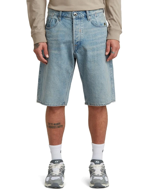 G-STAR Deeggie Short, Size 33, Color Blue
