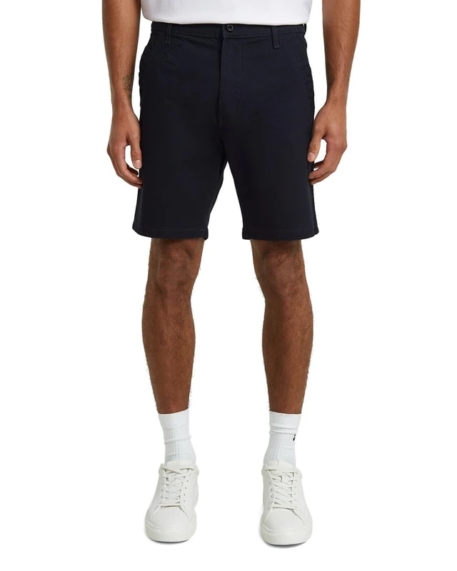 G-STAR Bronson 3.0 Slim Chino Shorts, Size 35, Color Blue