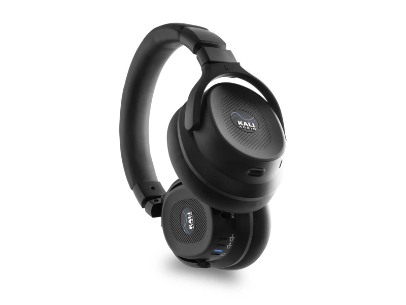 Kali Audio HP-1 Over Ear Headphones (Cable & Bluetooth Studio Headphones, Active Noise Cancellation, 40 Hours Battery Life, 3 Selectable Sound Modes for Mixing & Gaming), Black - Image 1