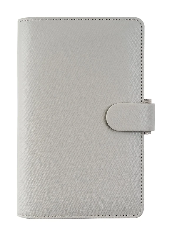 Filofax Saffiano Personal Compact Organiser - Granite
