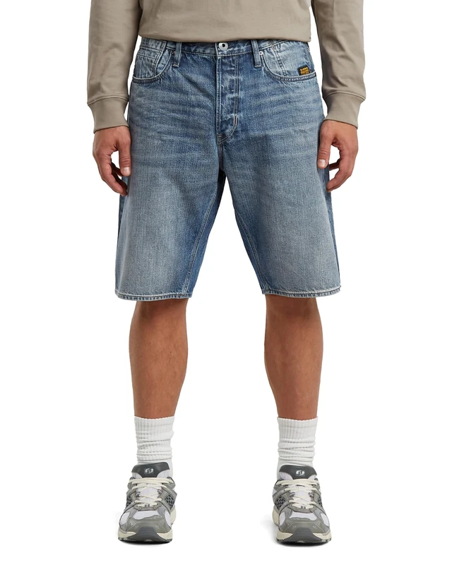 G-STAR Deeggie Short, Size 34, Color Blue