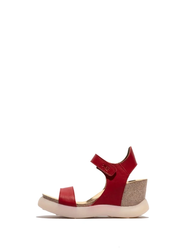 Fly London GOGO967FLY, Sandal Women's Fashion Shoes, CHERRY, 3