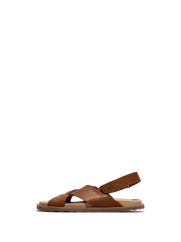 Fly London Men's MARM391FLY Flat Sandal, Camel, 8 UK