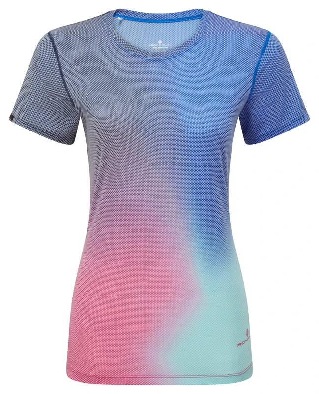 Ronhill Running, Wmn's Tech Golden Hour Tee, Exuberance Merge, 14 - Image 1
