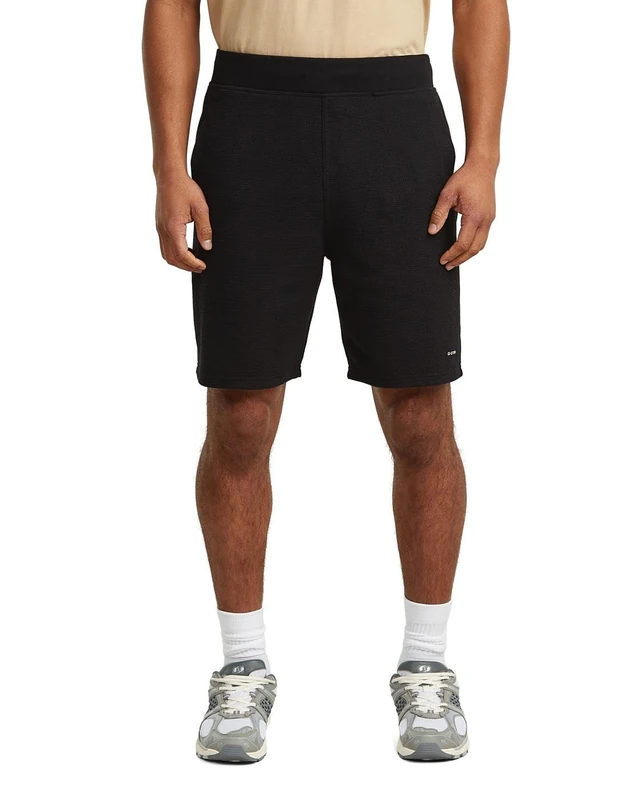G-STAR Structured Jersey Short, Size M, Color Black