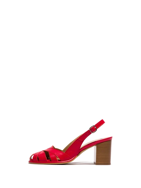 Fly London MAGS448FLY, Sandal Women's Fashion Shoes, RED, 8