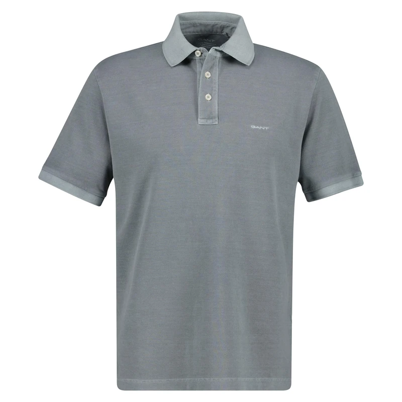 GANT Men's Sunfaded Ss Polo Shirt, Ceramic Grey, XL