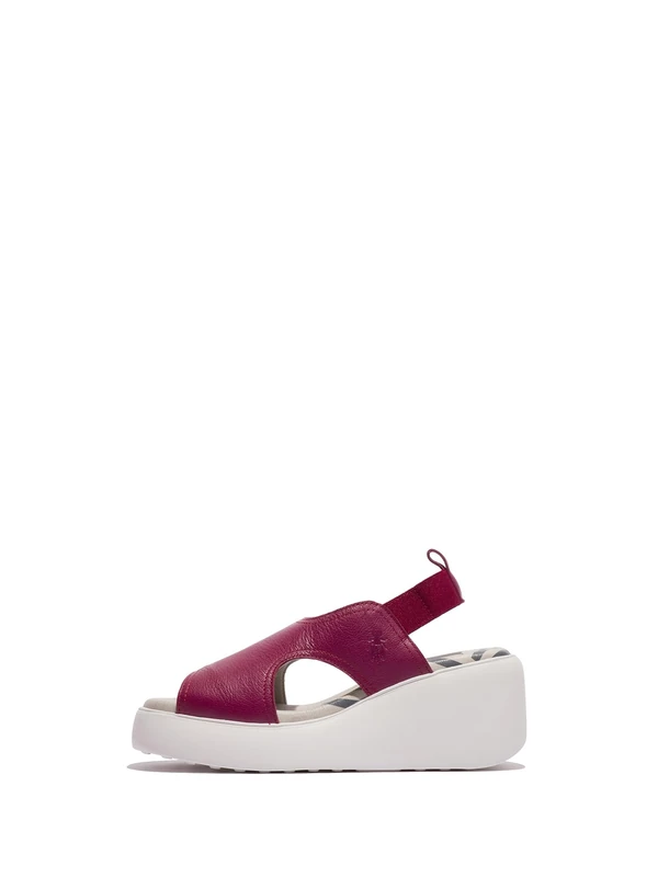 Fly London DUJI410FLY, Sandal Women's Fashion Shoes, BERRY, 8