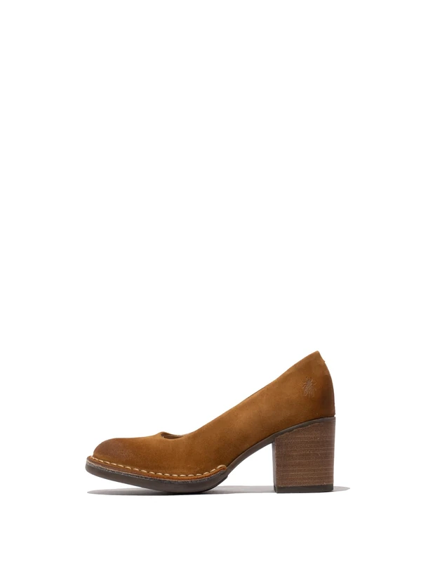 Fly London Women's BERY104FLY Moccasin, Camel, 4 UK