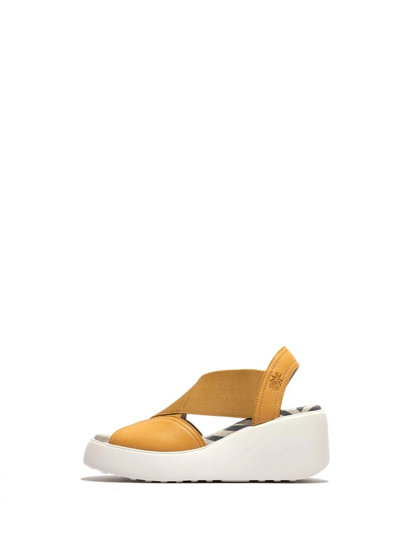 Fly London DAIF216FLY, Sandal Women's Fashion Shoes, BUMBLEBEE, 6